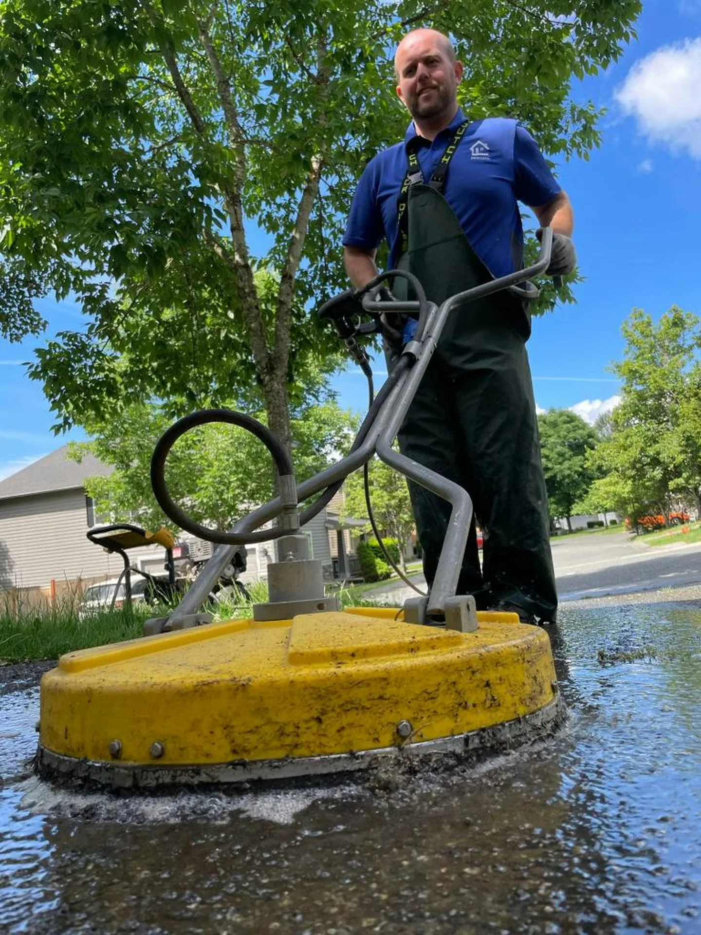 Flatwork Surface Cleaning Outdoors on /degreasing/ — Rockland Windows Minneapolis